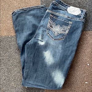 Hydraulic Slim Boot Cut Jeans